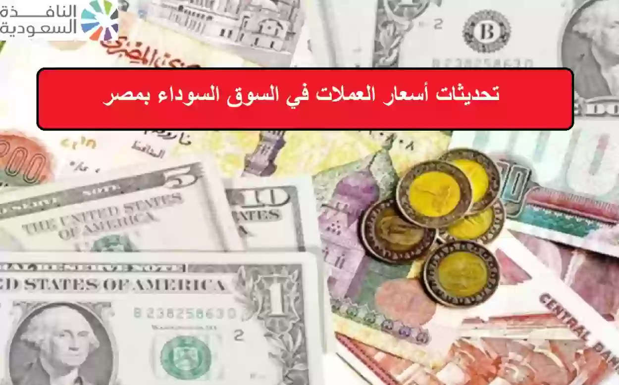 تحديثات أسعار العملات في السوق السوداء بمصر